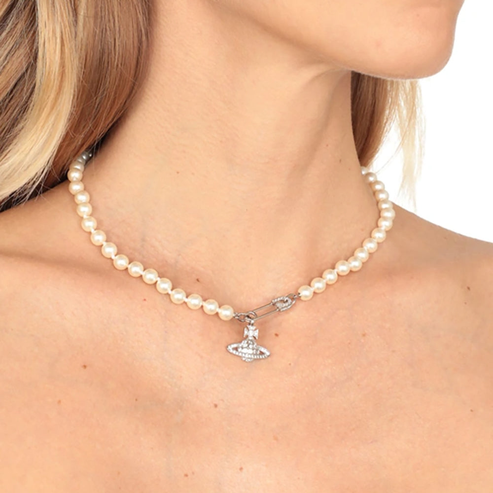 Pearl choker on sale with planet