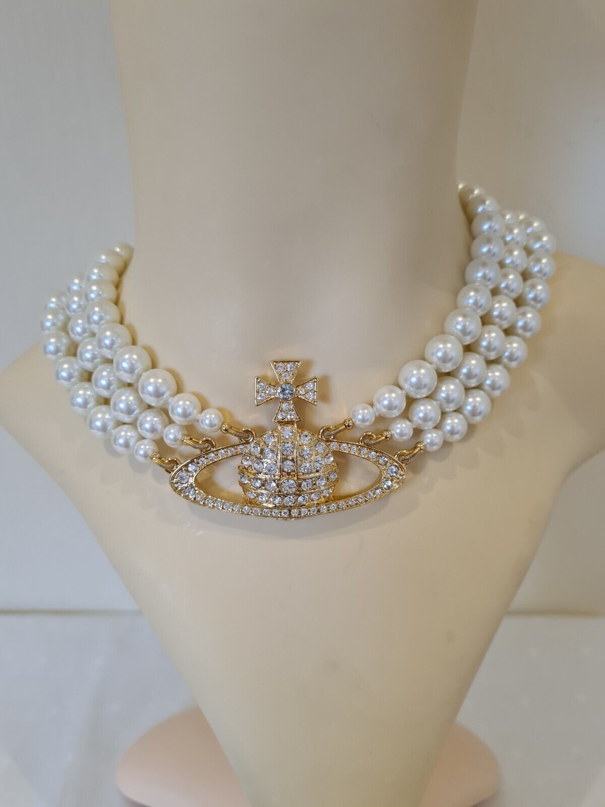 Pearl deals orb necklace