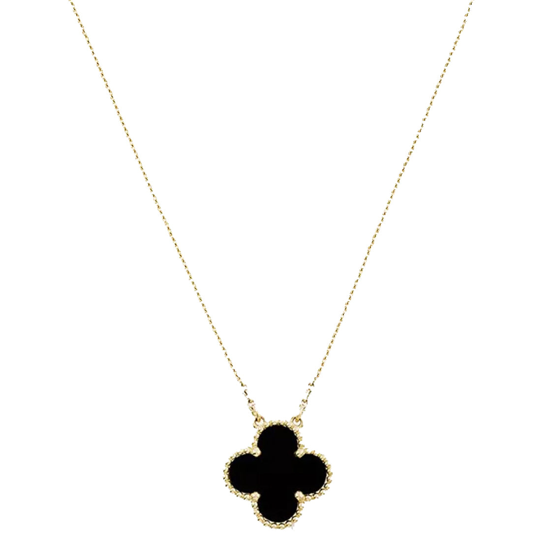 BIG BLACK Van Cleef Necklace by ROSHWE LONDON