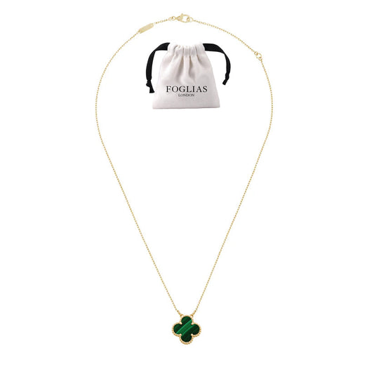 GREEN VAN CLEEF NECKLACE by ROSHWE LONDON