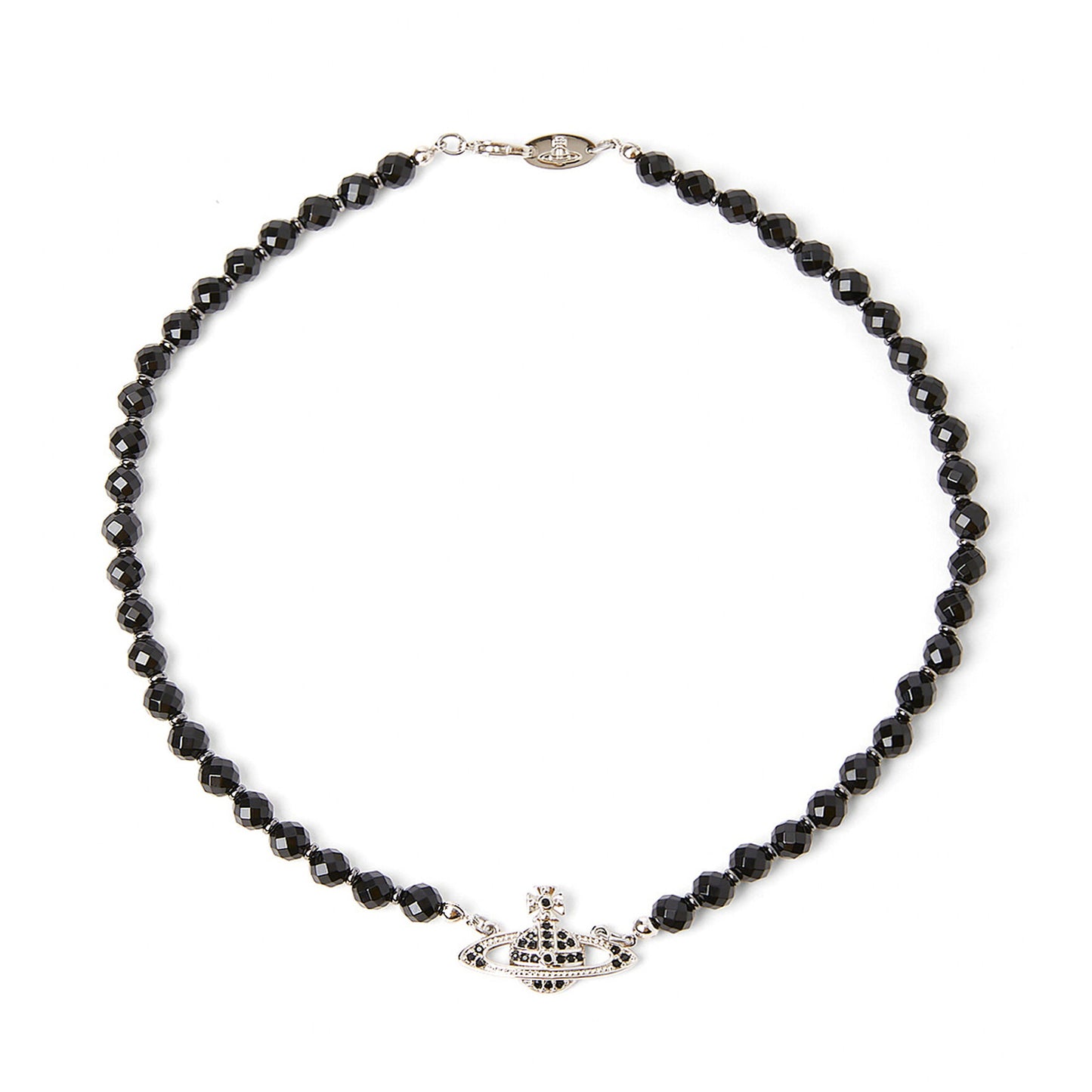 Vivienne Westwood Messaline Black Pearl Choker